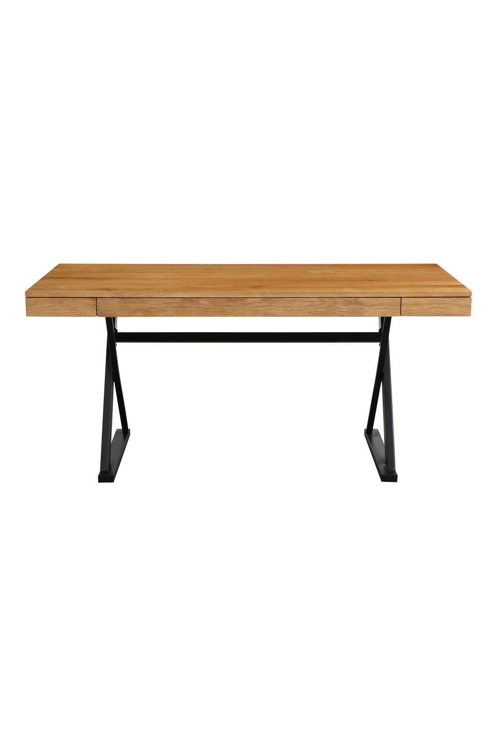 Modern European furniture - Trestle Framed Wooden Desk - www.oroa.com
