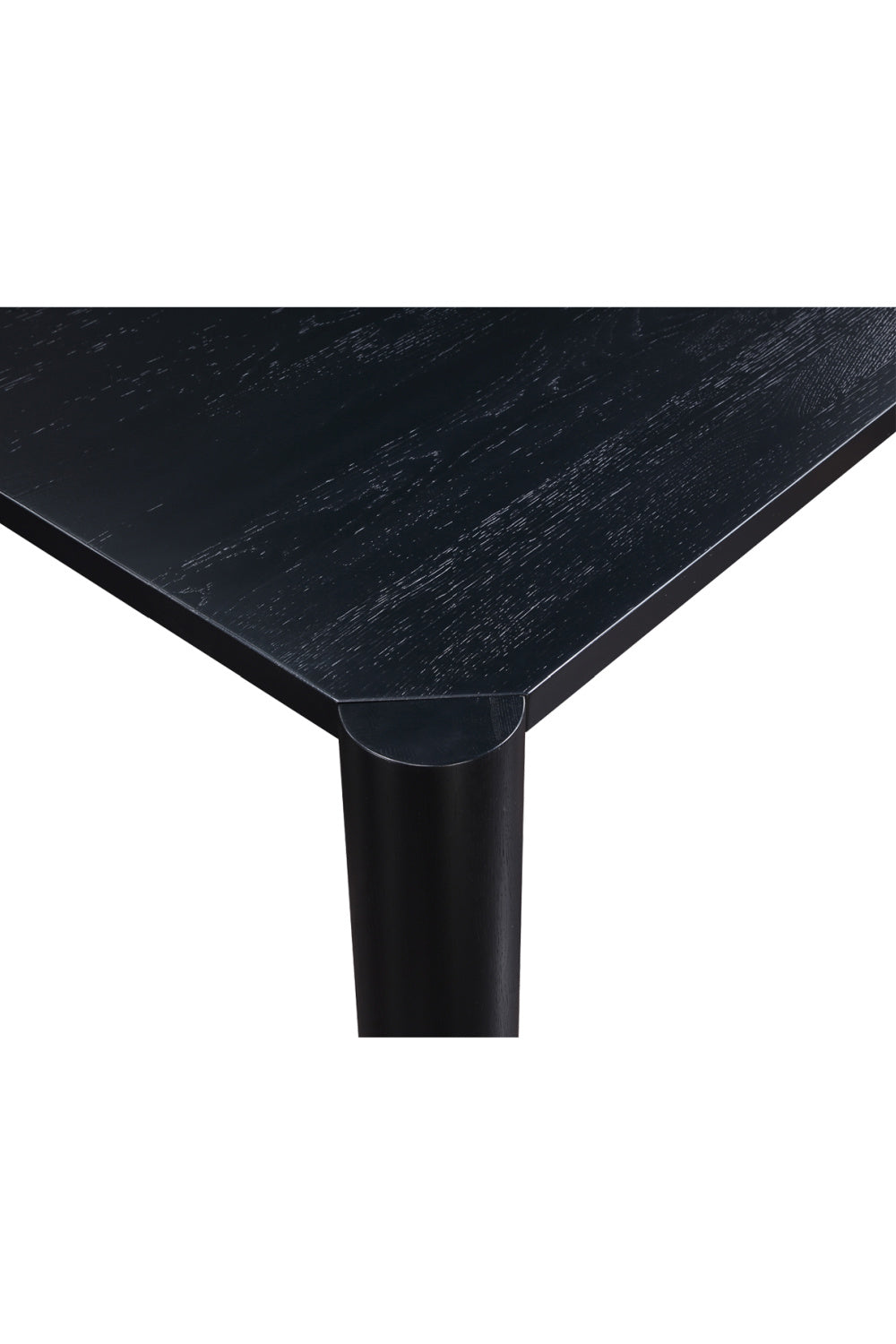 Modern European furniture - Black Oak Dining Table - www.oroa.com