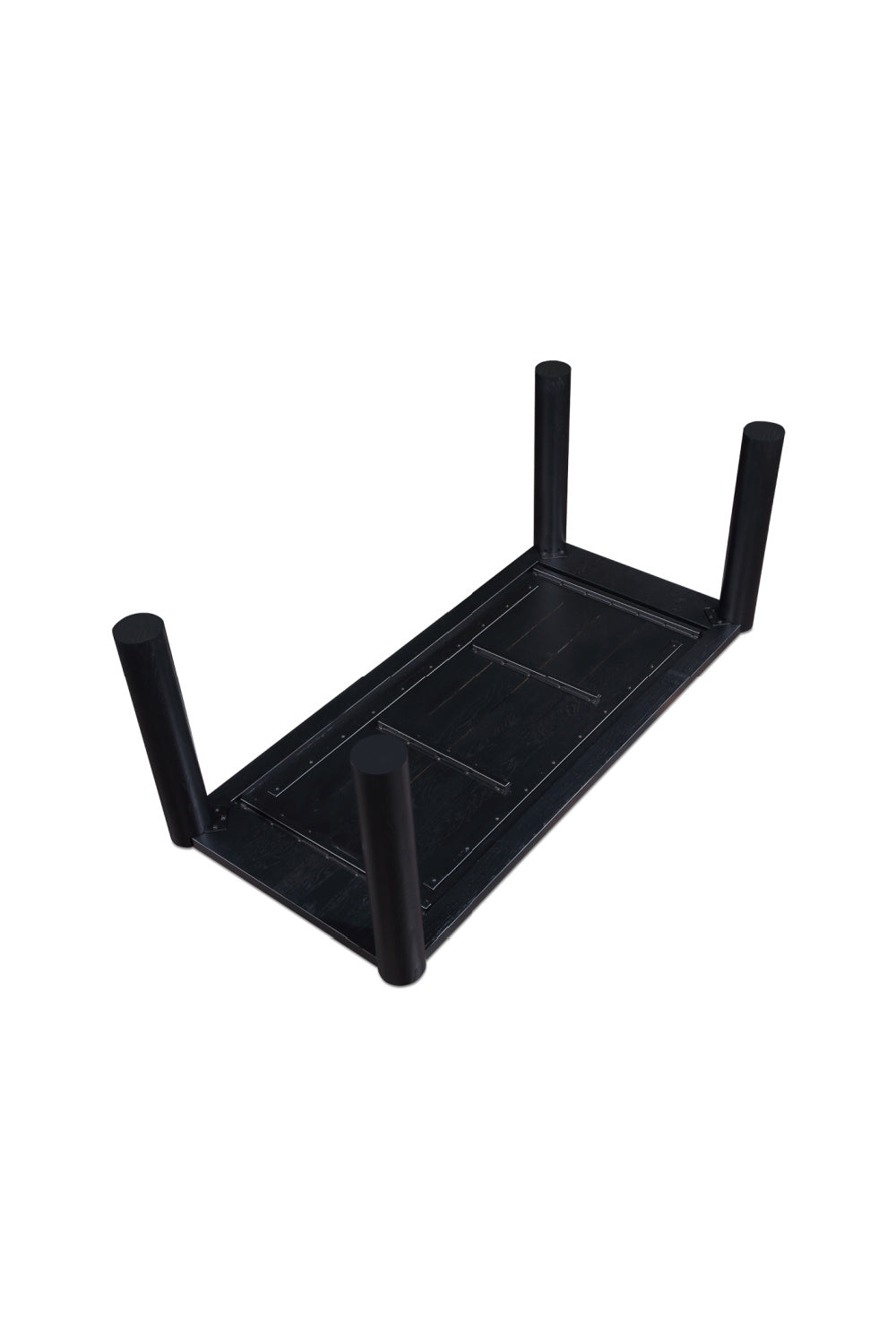 Modern European furniture - Black Oak Dining Table - www.oroa.com