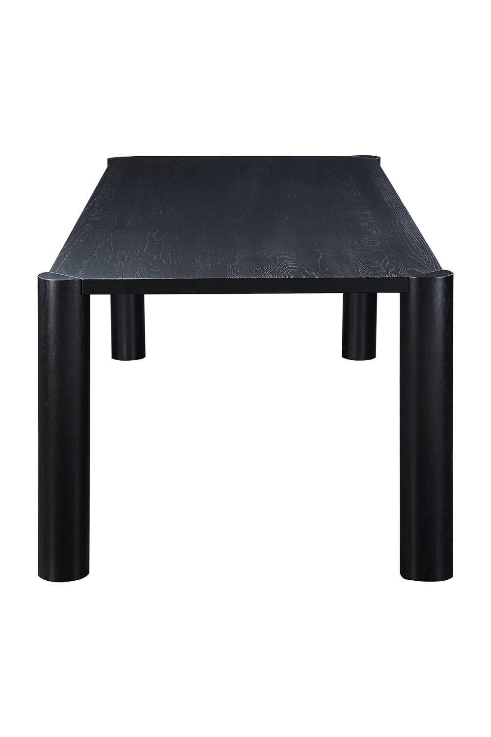 Modern European furniture - Black Oak Dining Table - www.oroa.com