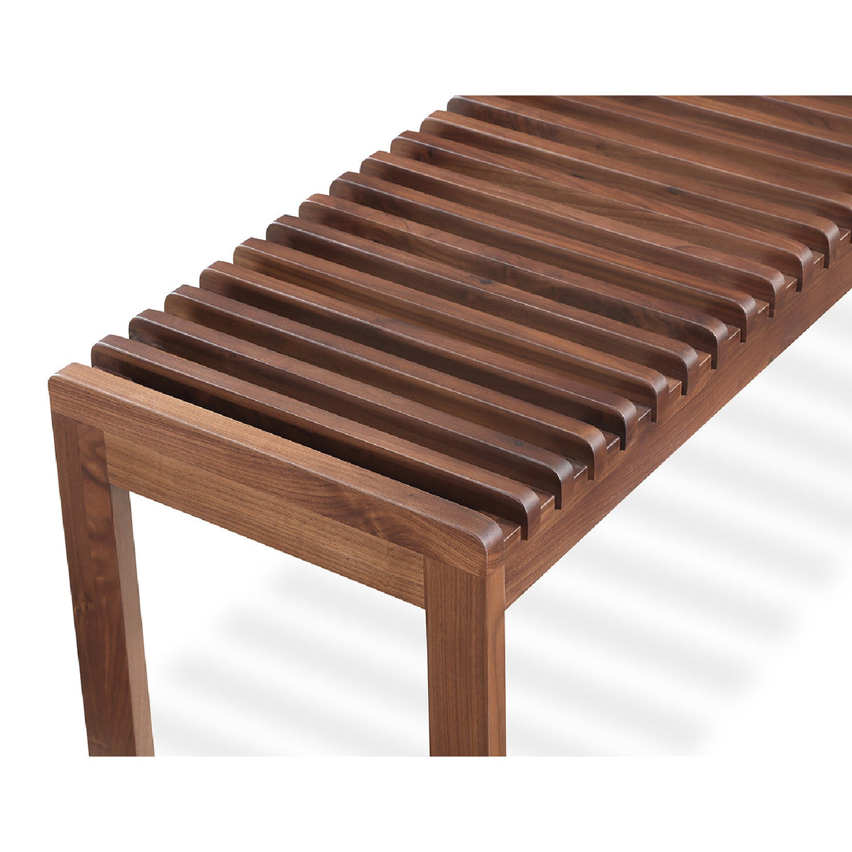 Modern European furniture - Solid Wood Slatted Bench - www.oroa.com