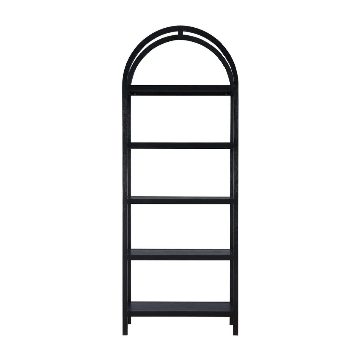 Modern European furniture - Solid Oak Arched Bookcase - www.oroa.com