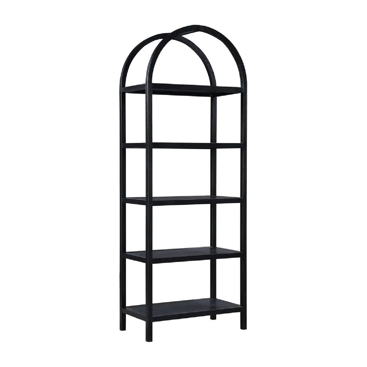 Modern European furniture - Solid Oak Arched Bookcase - www.oroa.com