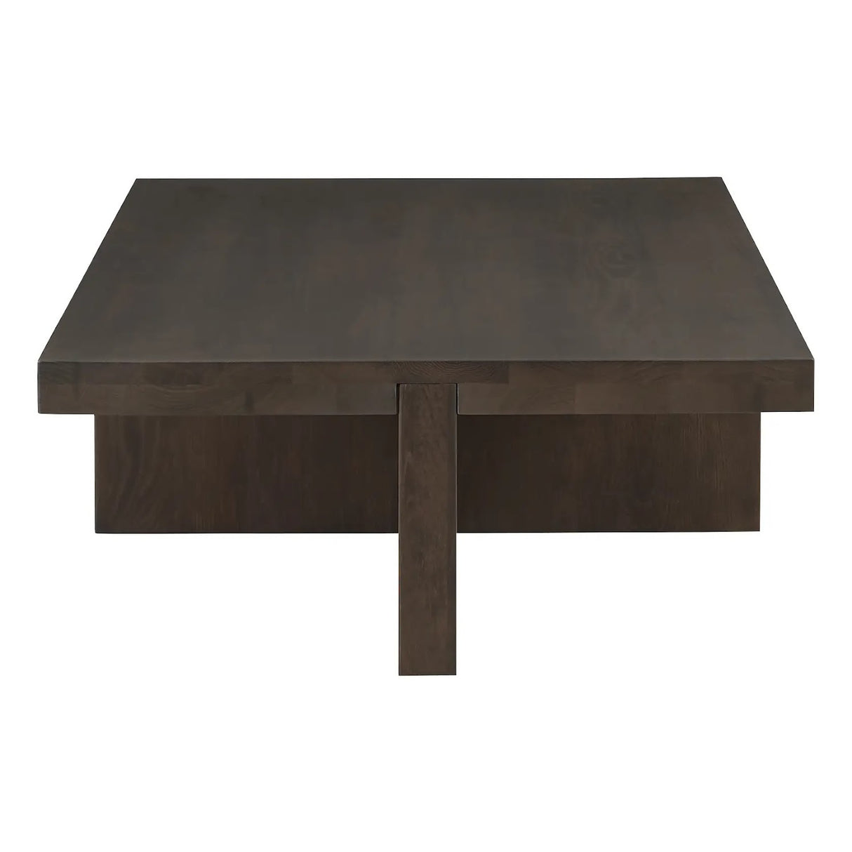 Oak Cross-Base Rectangular Coffee Table | Novi Living Folke | Oroa.com