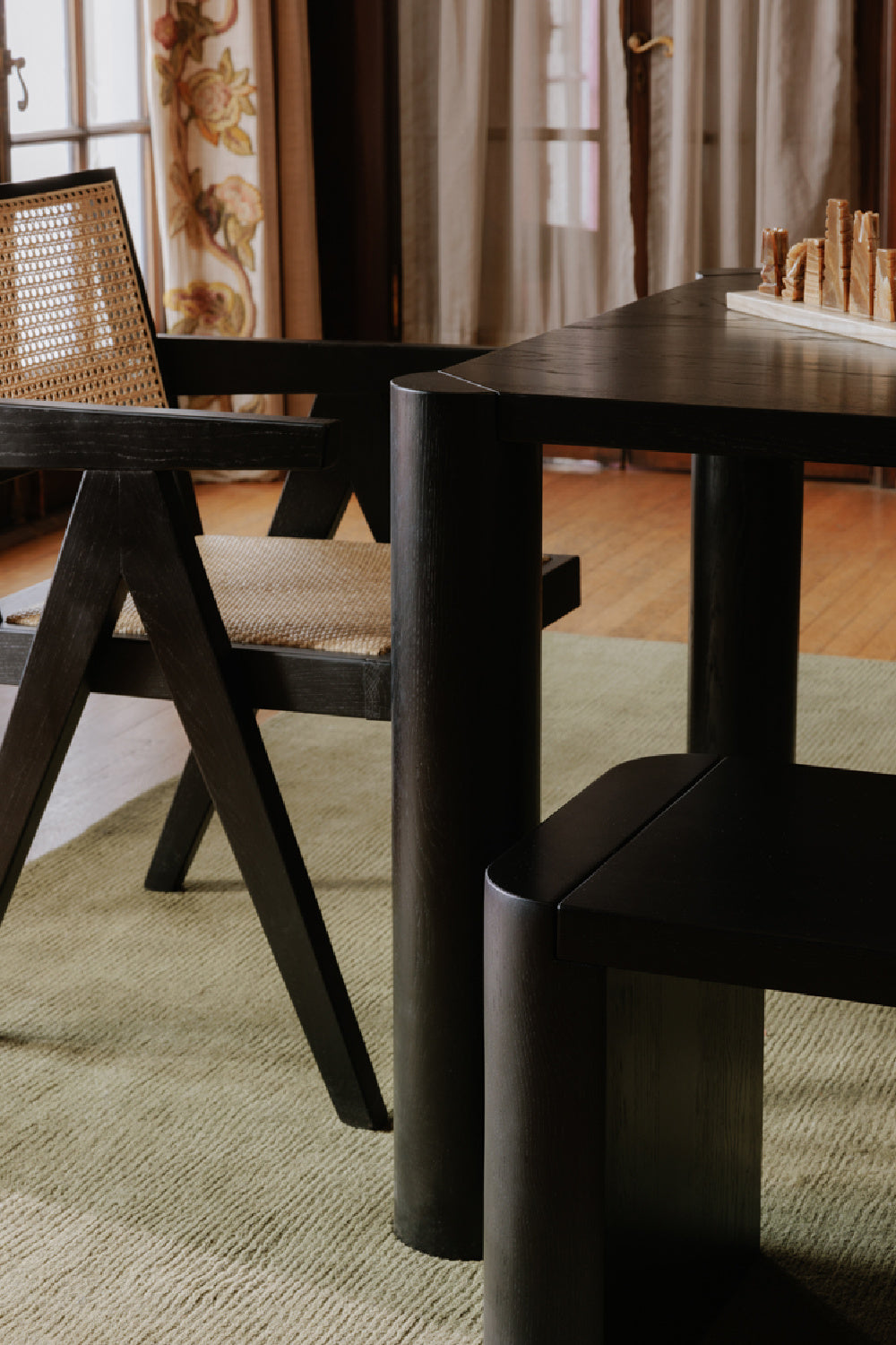 Modern European furniture - Solid Oak Dining Bench - www.oroa.com