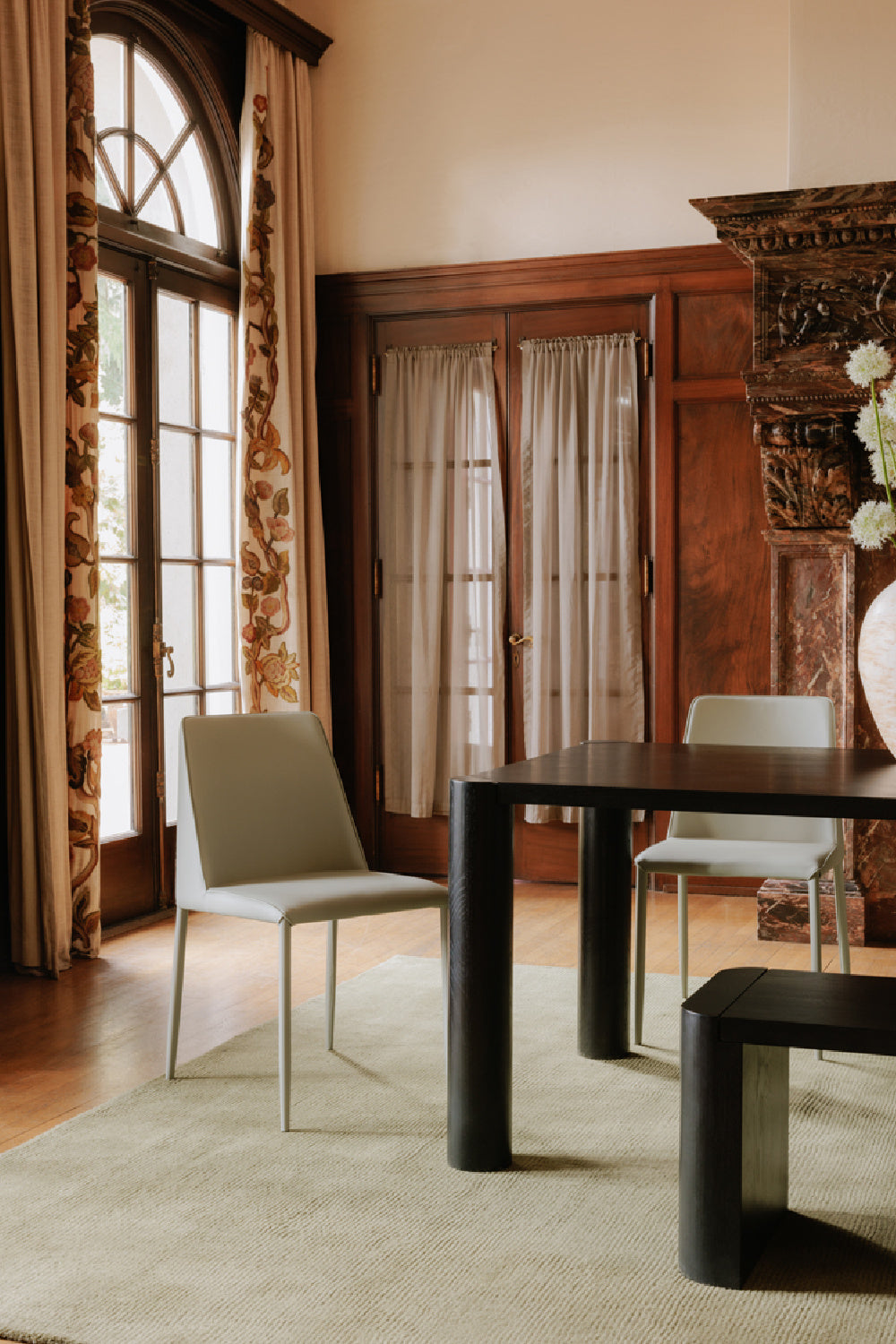 Modern European furniture - Solid Oak Dining Bench - www.oroa.com