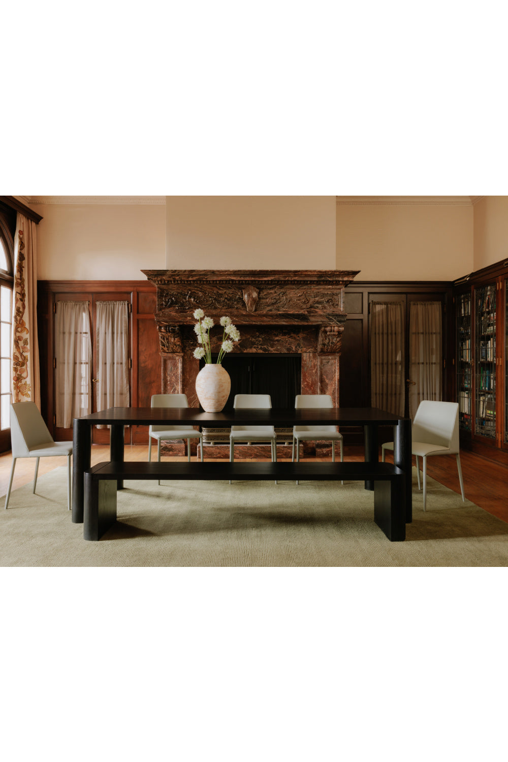 Modern European furniture - Solid Oak Dining Bench L - www.oroa.com