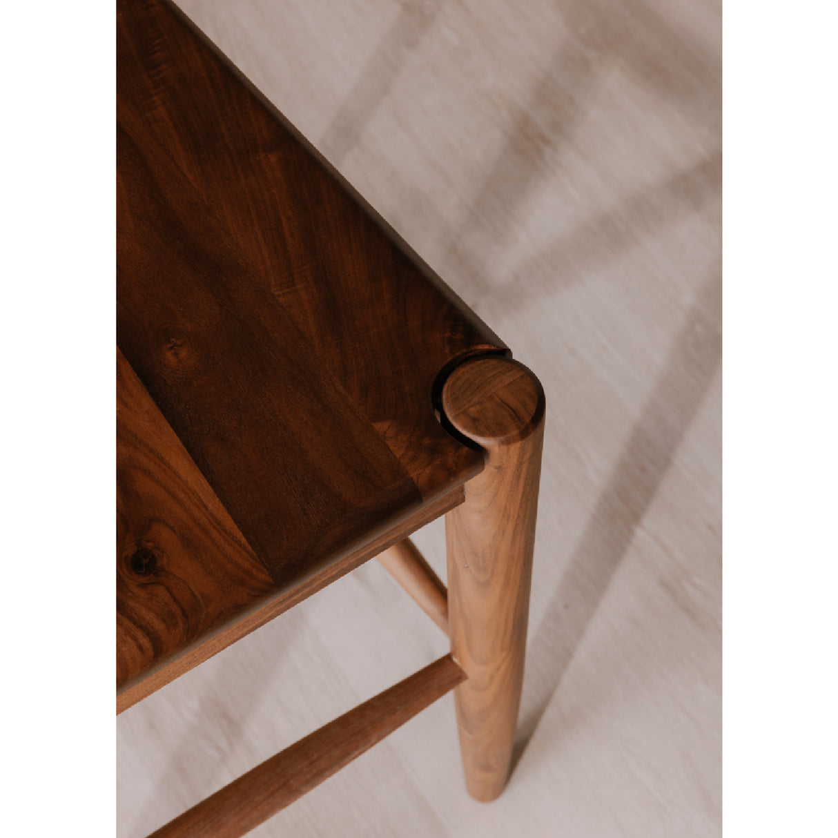 Modern European furniture - Solid Wood Open-Back Counter Stool - www.oroa.com | Oroa.com
