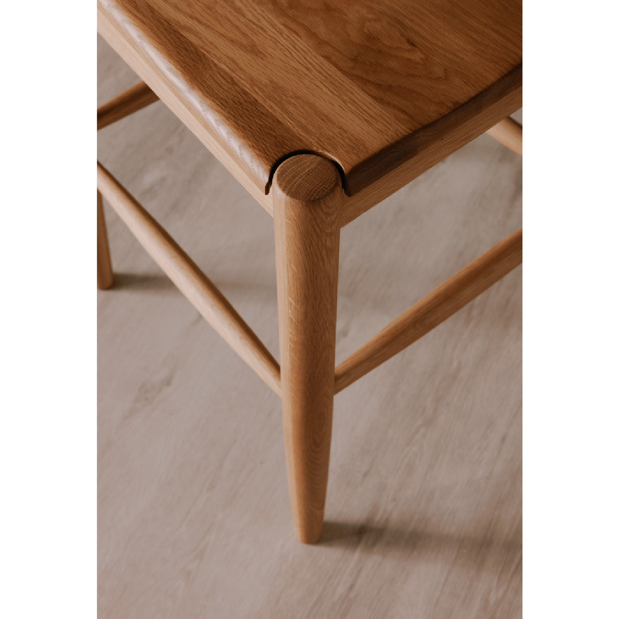 Modern European furniture - Solid Wood Open-Back Counter Stool - www.oroa.com | Oroa.com