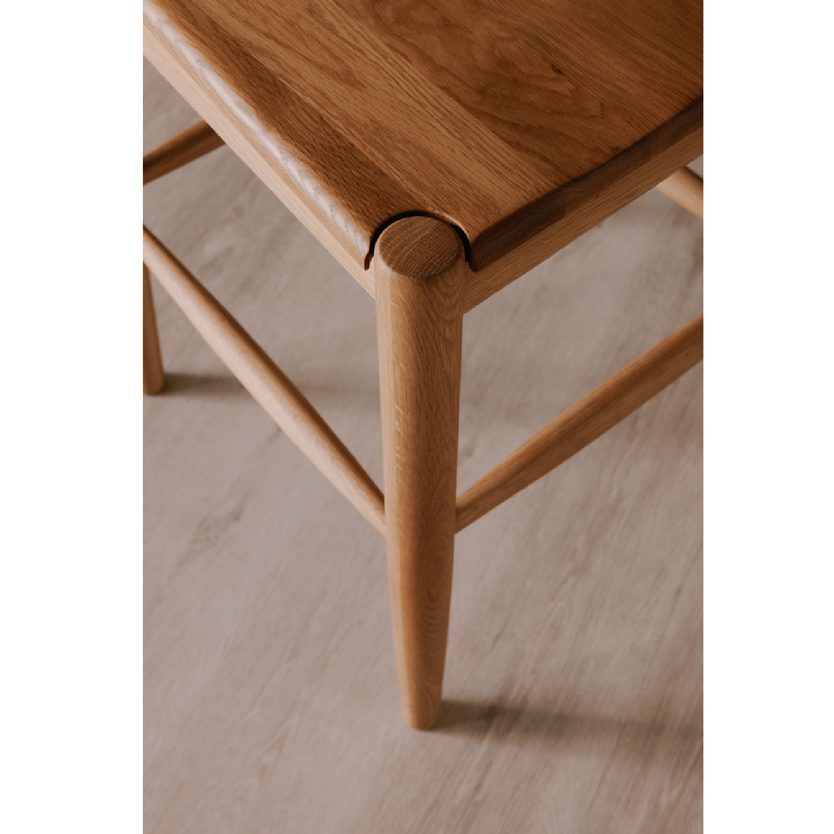 Modern European furniture - Solid Wood Open-Back Bar Stool - www.oroa.com | Oroa.com