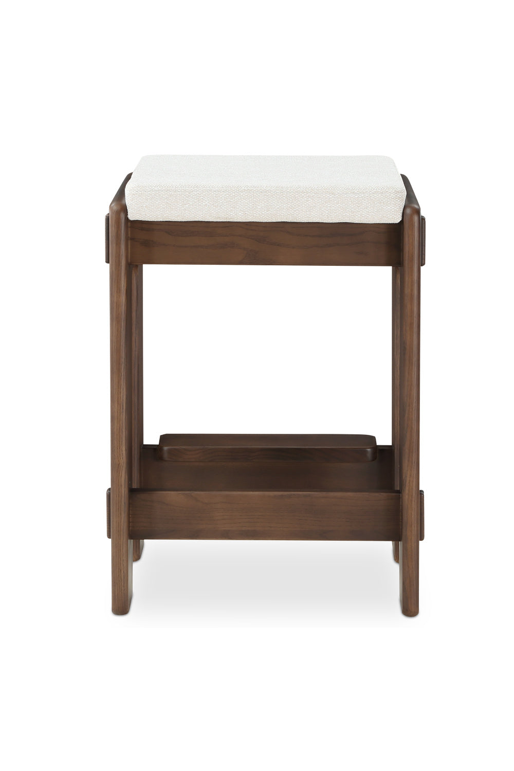 Modern European furniture - Wooden Padded Seat Counter Stool - www.oroa.com