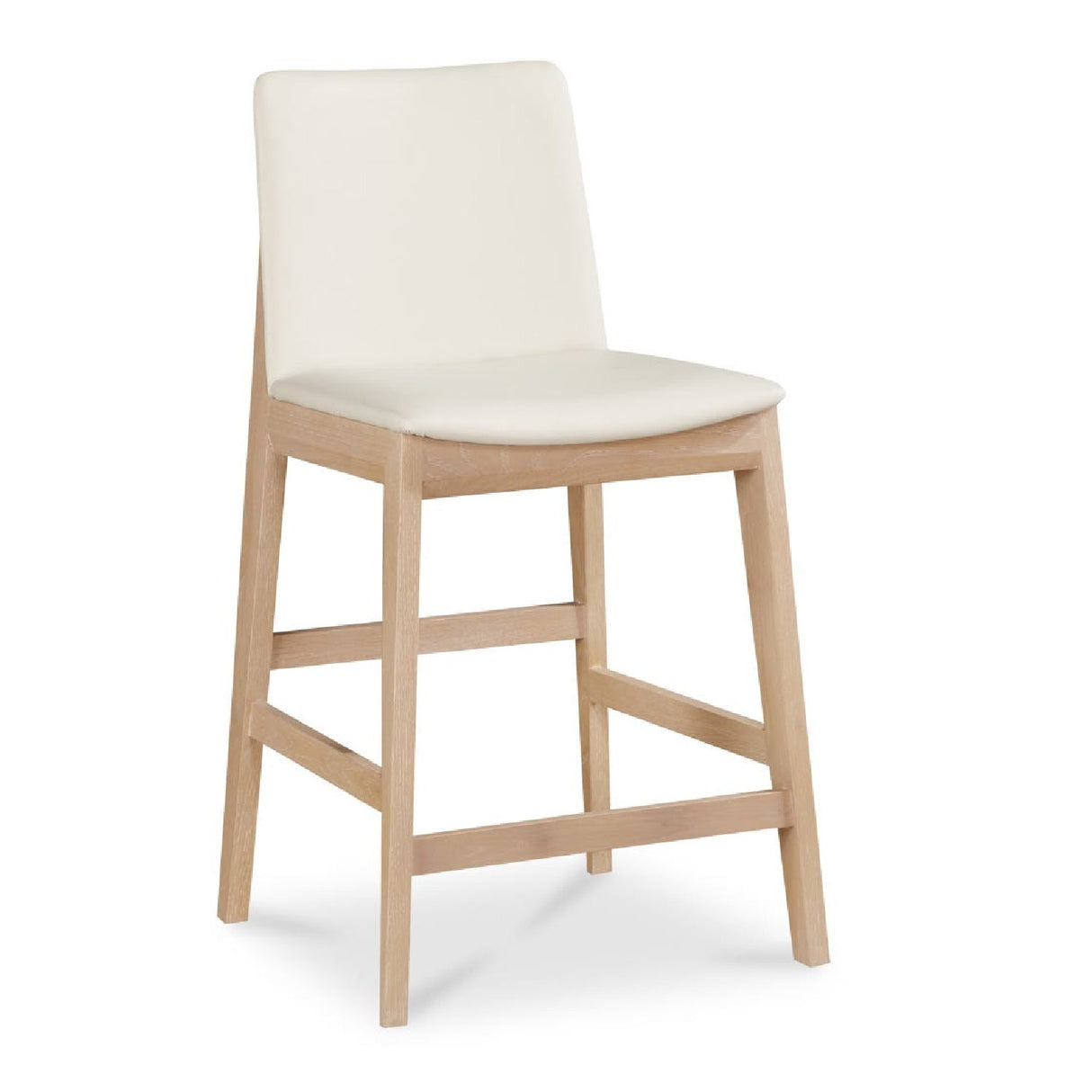 Modern European furniture - Vegan Leather Counter Stool - www.oroa.com