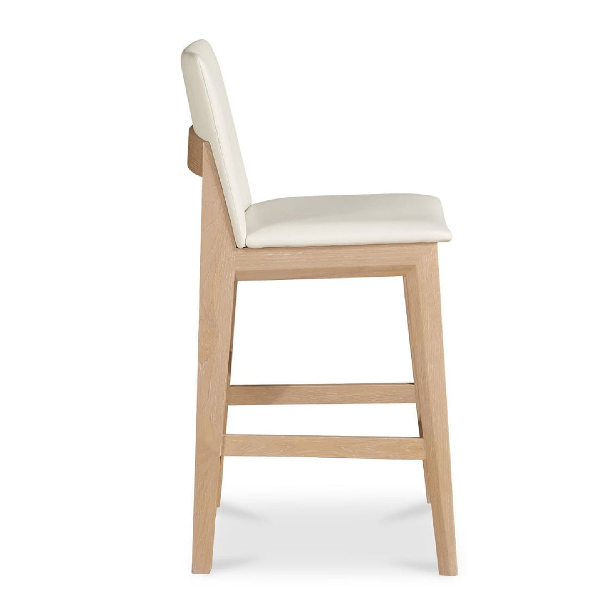Modern European furniture - Vegan Leather Counter Stool - www.oroa.com
