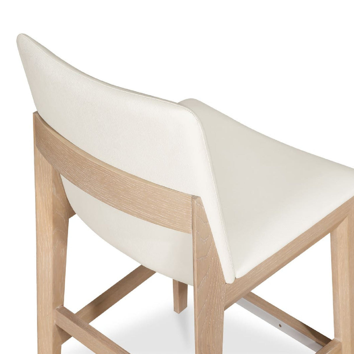 Modern European furniture - Vegan Leather Counter Stool - www.oroa.com