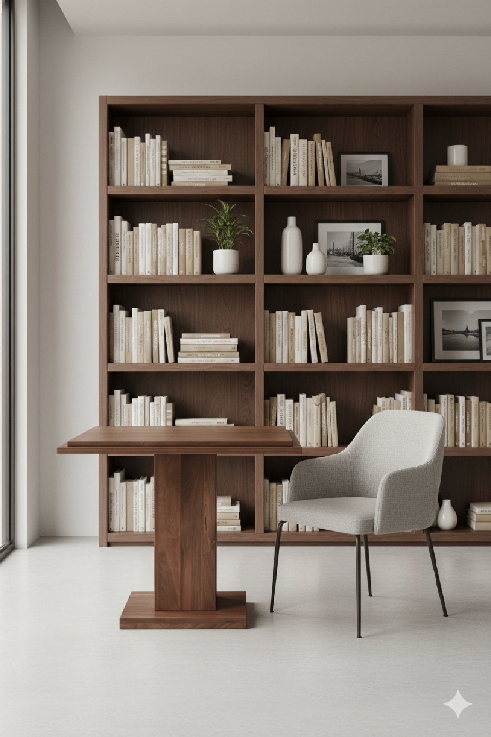 Square Natural Wood Table | Novi Living May | Oroa.com