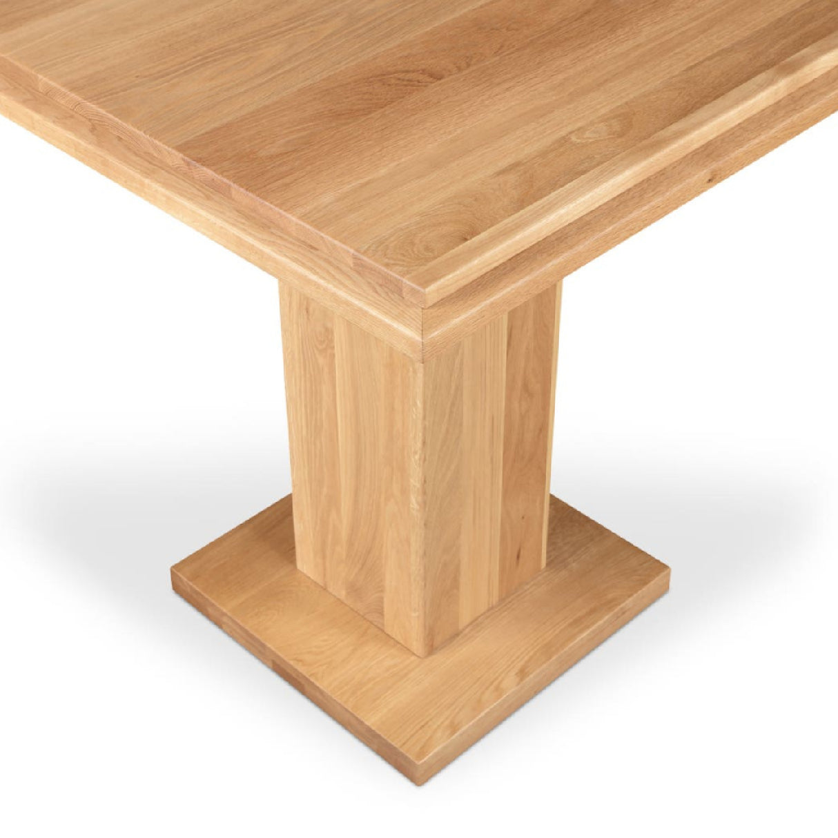 Natural Oak Square Counter Table | Novi Living May | Oroa.com