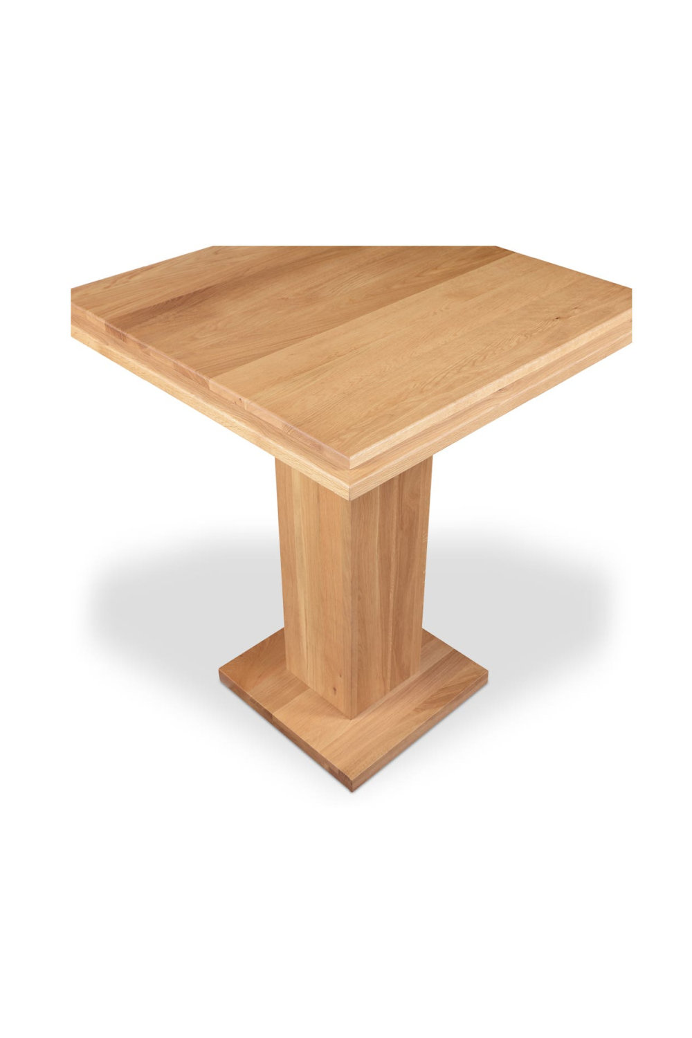Natural Oak Square Bar Table | Novi Living May | Oroa.com