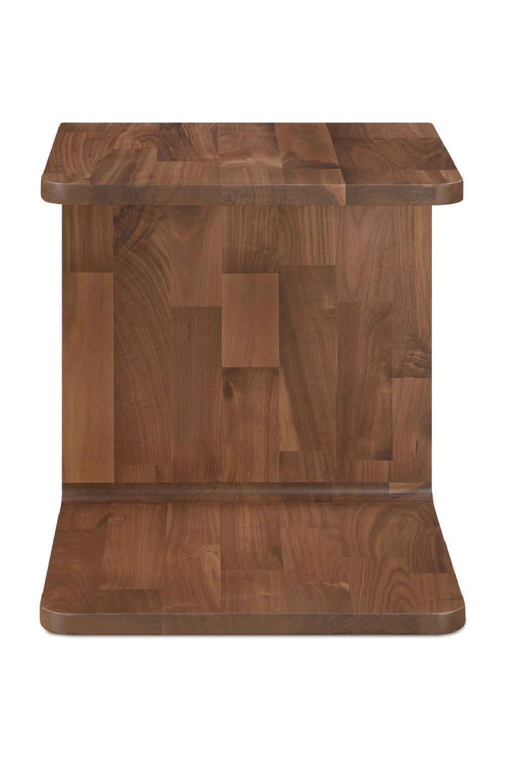 Modern or European furniture - C-Shape Solid Wood Side Table - www.oroa.com