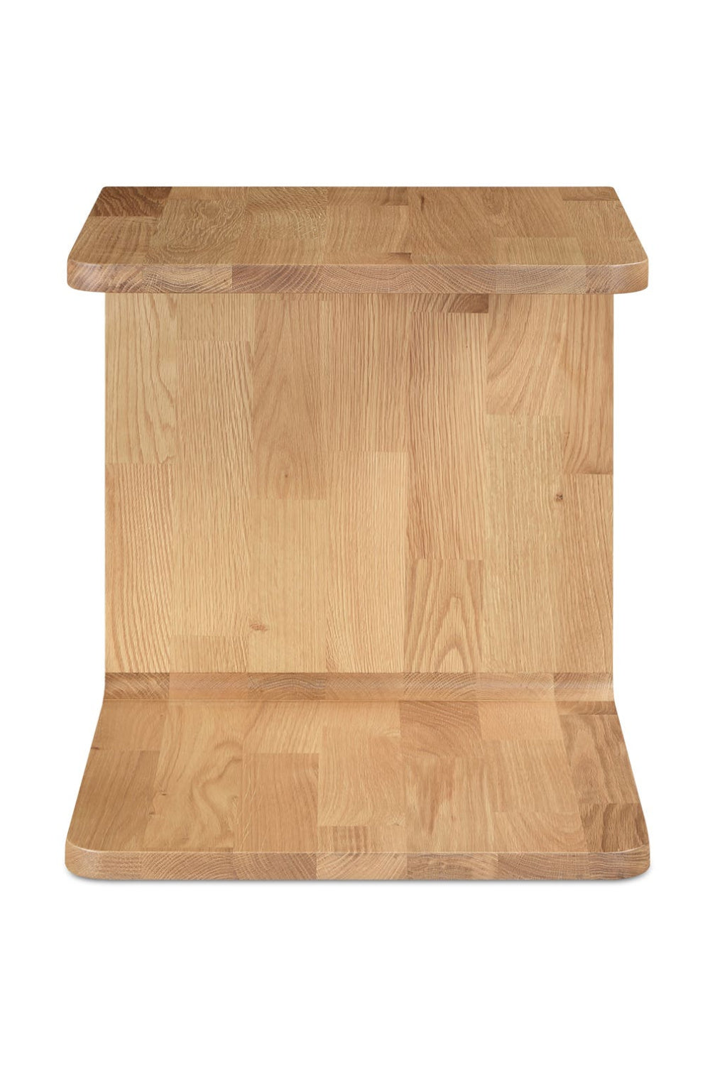 Modern or European furniture - C-Shape Solid Wood Side Table - www.oroa.com