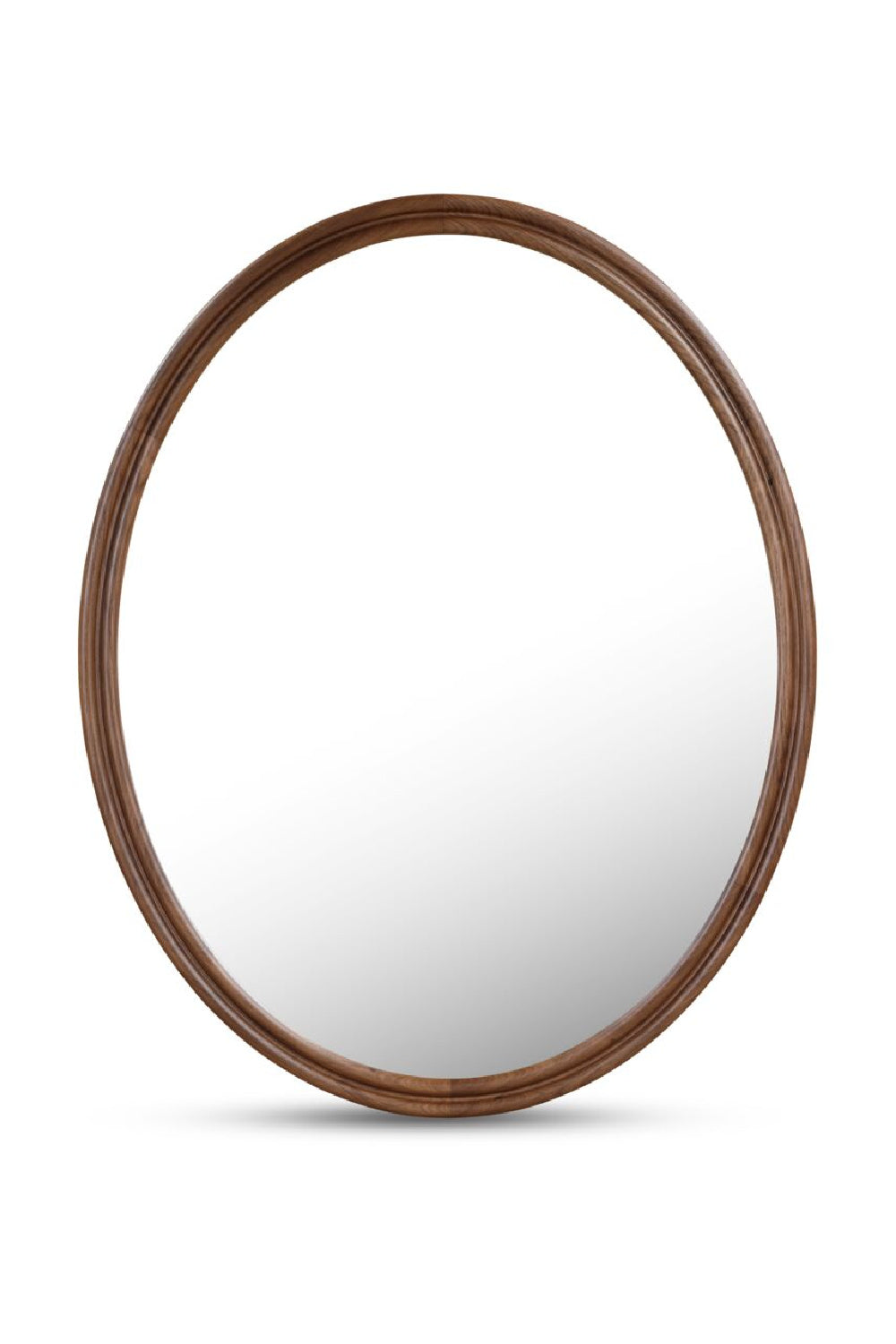 Modern European furniture - Oak Oval Wall Mirror - www.oroa.com