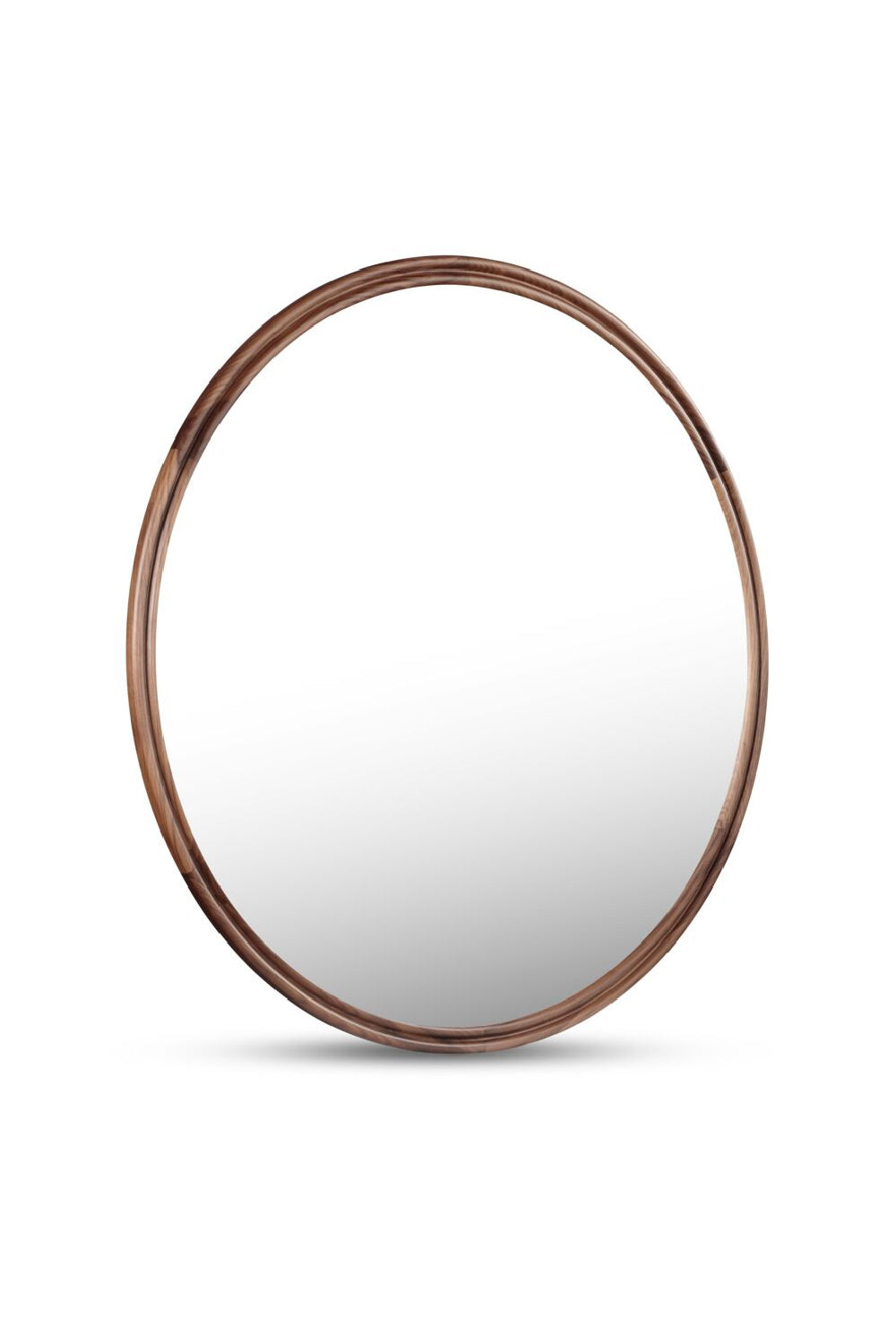 Modern European furniture - Oak Round Wall Mirror - www.oroa.com