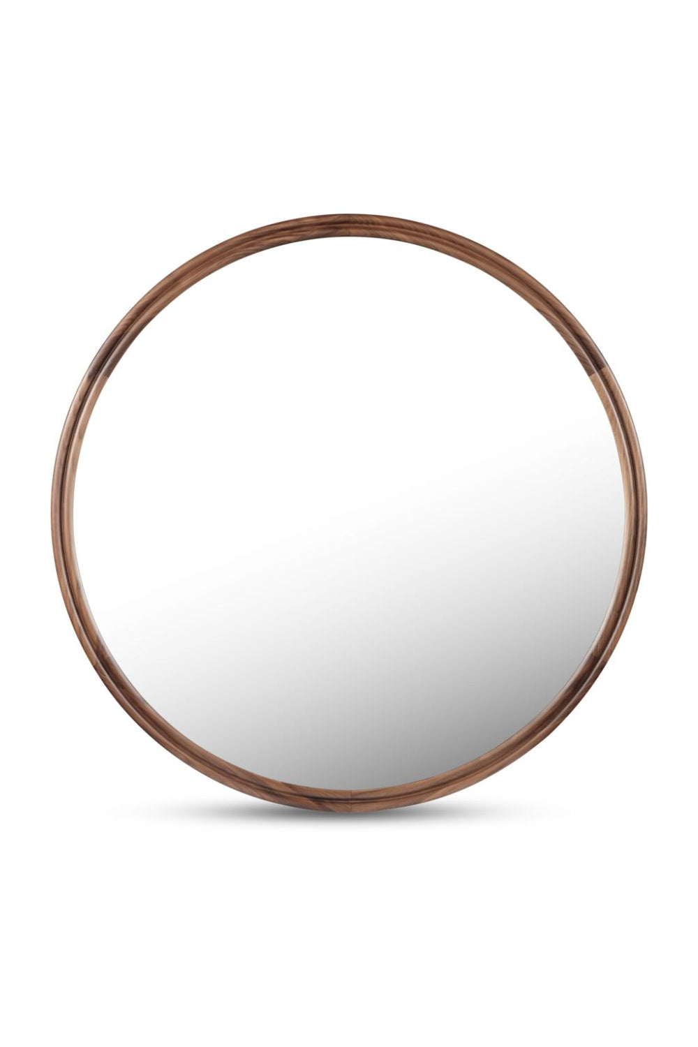 Modern European furniture - Oak Round Wall Mirror - www.oroa.com
