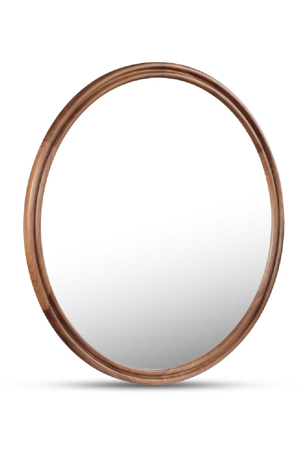 Modern European furniture - Oak Round Wall Mirror - www.oroa.com