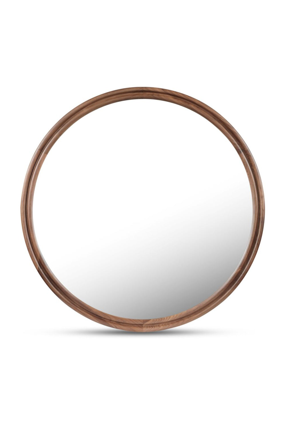 Modern European furniture - Oak Round Wall Mirror - www.oroa.com