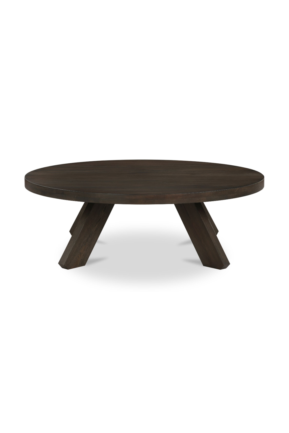 Modern European furniture - Solid Oak Round Coffee Table - www.oroa.com