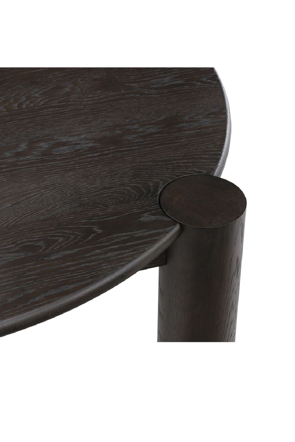 Modern European furniture - 3-Legged Solid Oak Coffee Table - www.oroa.com