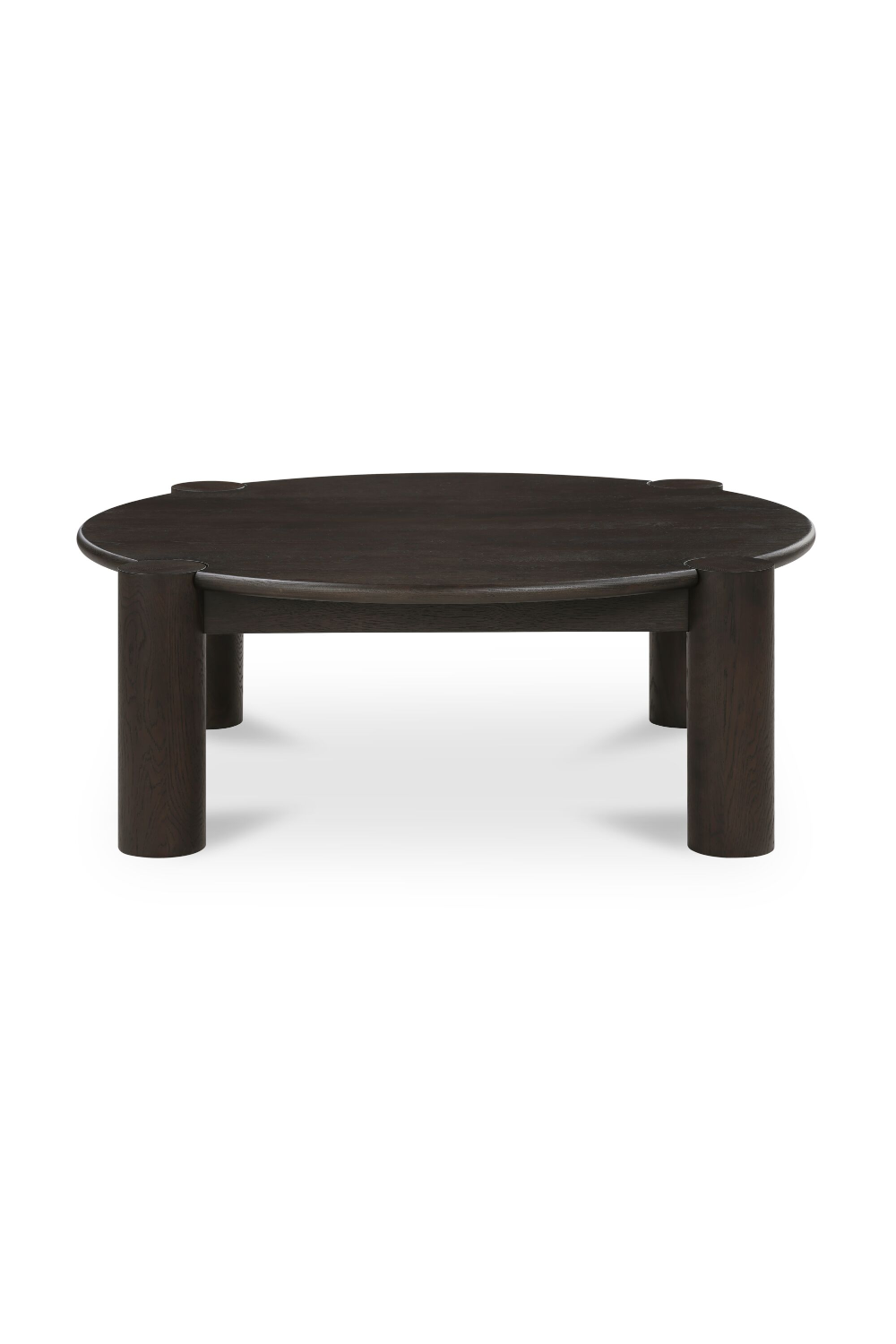 3-Legged Solid Oak Coffee Table | Oroa.com