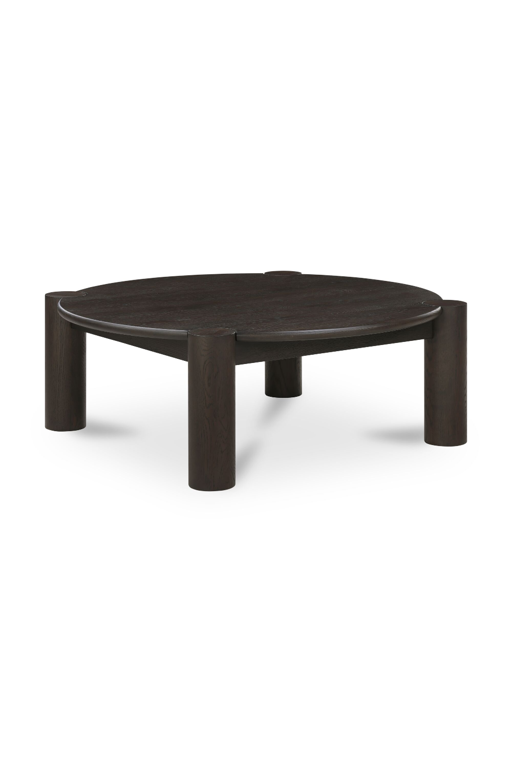 3-Legged Solid Oak Coffee Table | Oroa.com