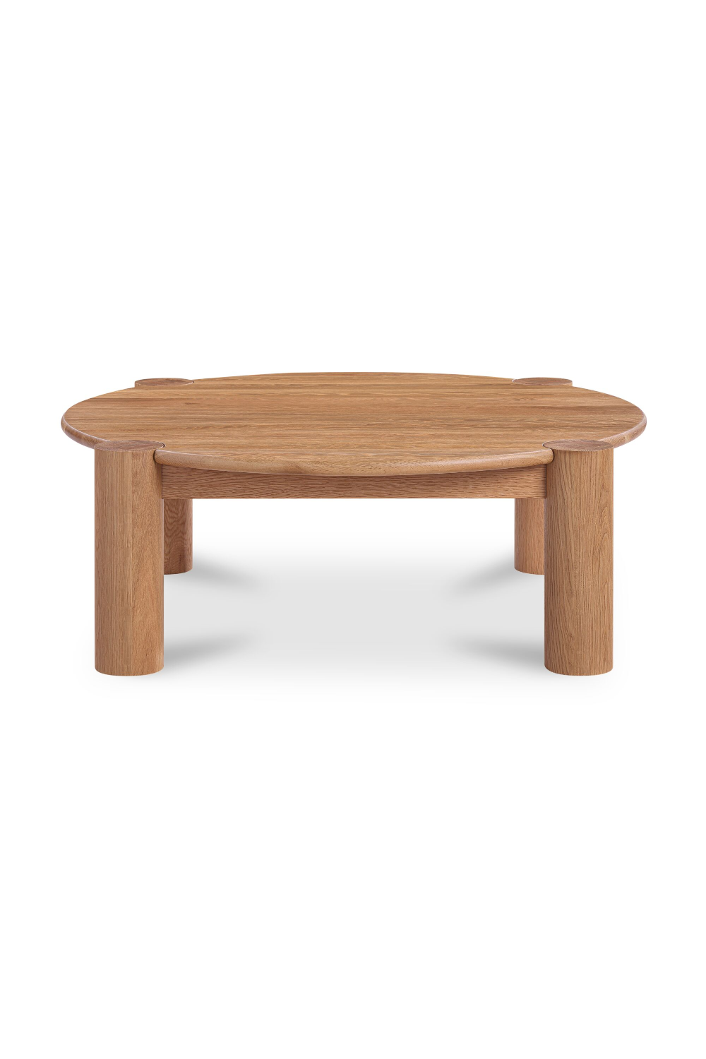 Modern European furniture - 3-Legged Solid Oak Coffee Table - www.oroa.com