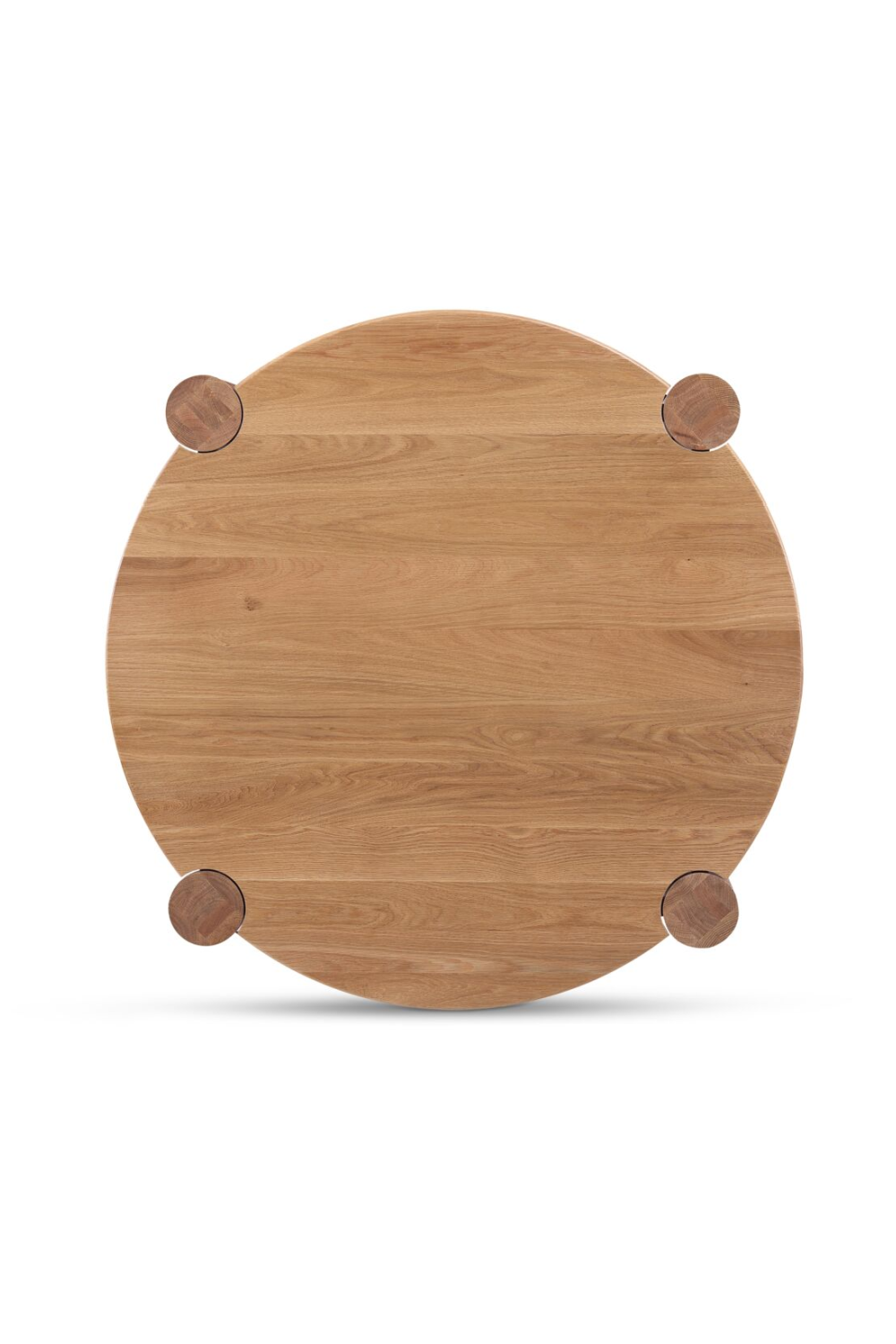 3-Legged Solid Oak Coffee Table | Oroa.com