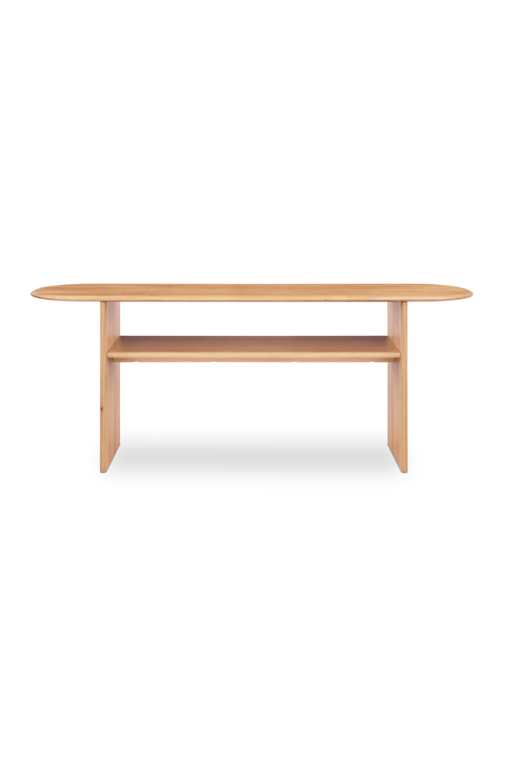 Modern European furniture - Solid Natural Oak Console Table - www.oroa.com