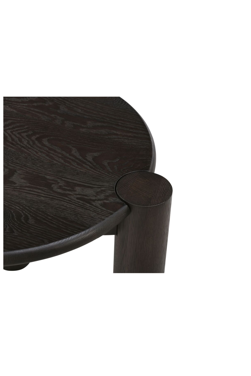 Modern European furniture - 3-Legged Solid Oak Side Table - www.oroa.com