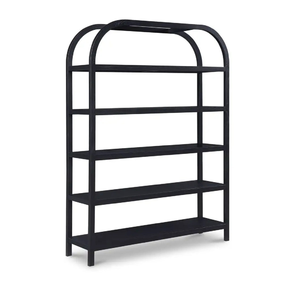 Solid Oak Arched Bookcase | Novi Living Eero