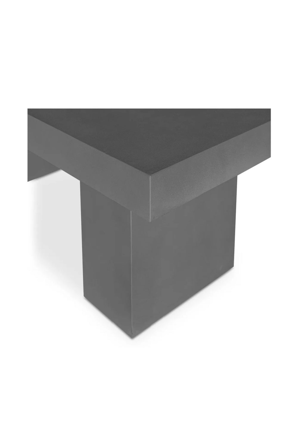 Modern European furniture - Gray Concrete Outdoor Dining Table - www.oroa.com