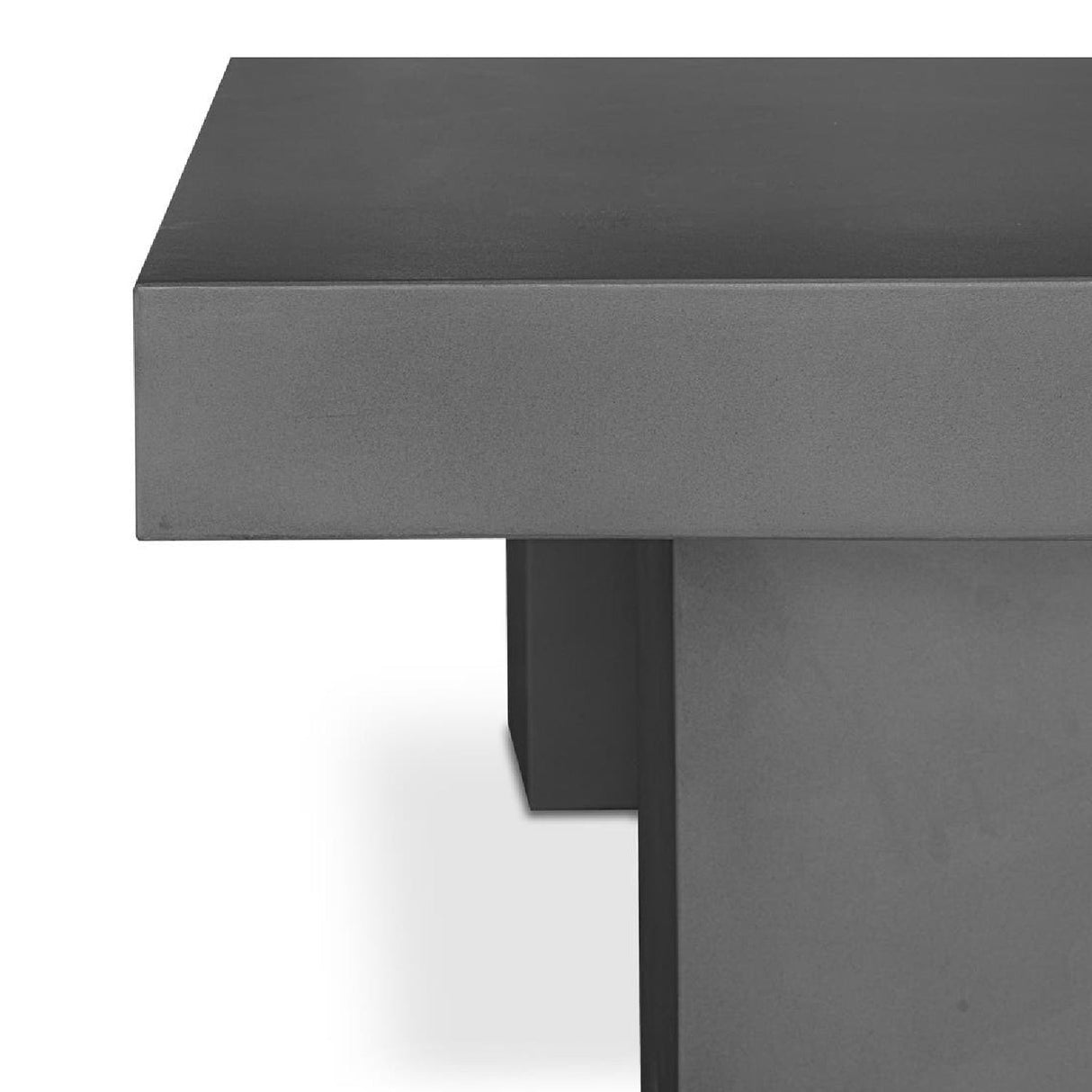 Modern European furniture - Concrete Outdoor Dining Table - www.oroa.com
