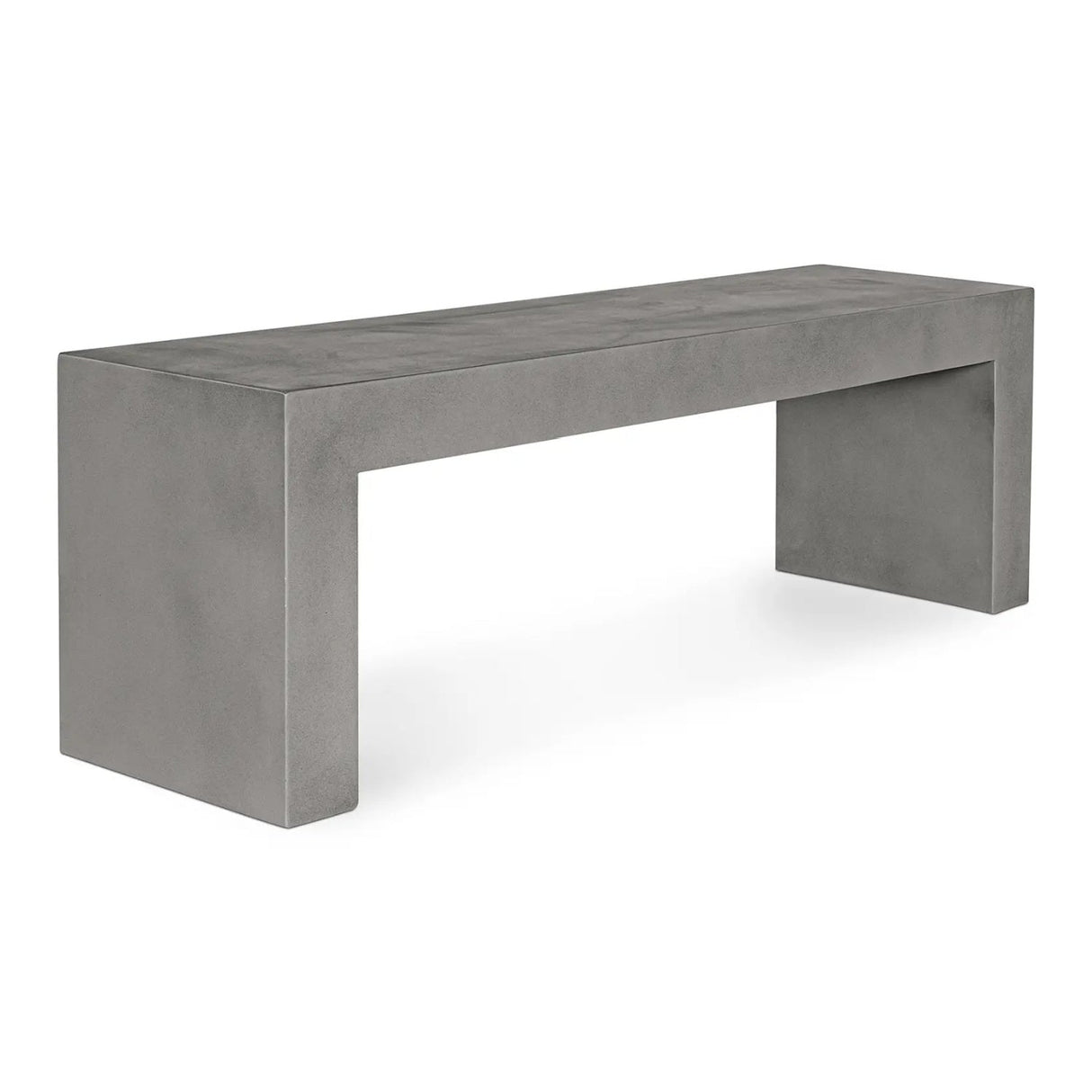 Modern European furniture - 3-Seater Concrete Indoor/Outdoor Bench - www.oroa.com