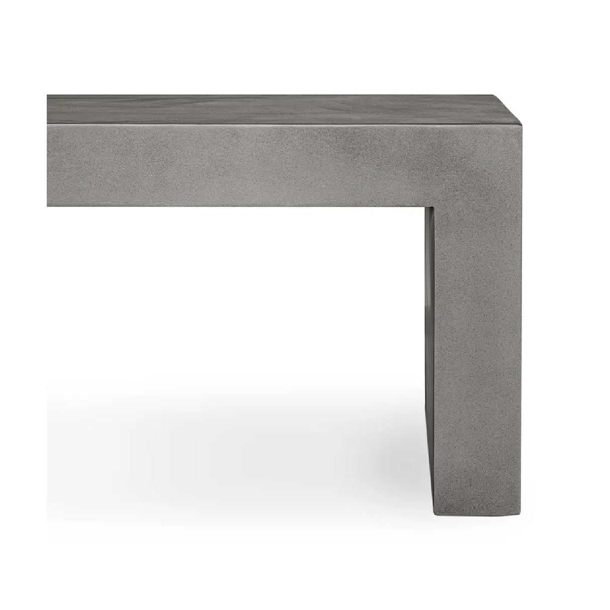 Modern European furniture - 3-Seater Concrete Indoor/Outdoor Bench - www.oroa.com | Oroa.com