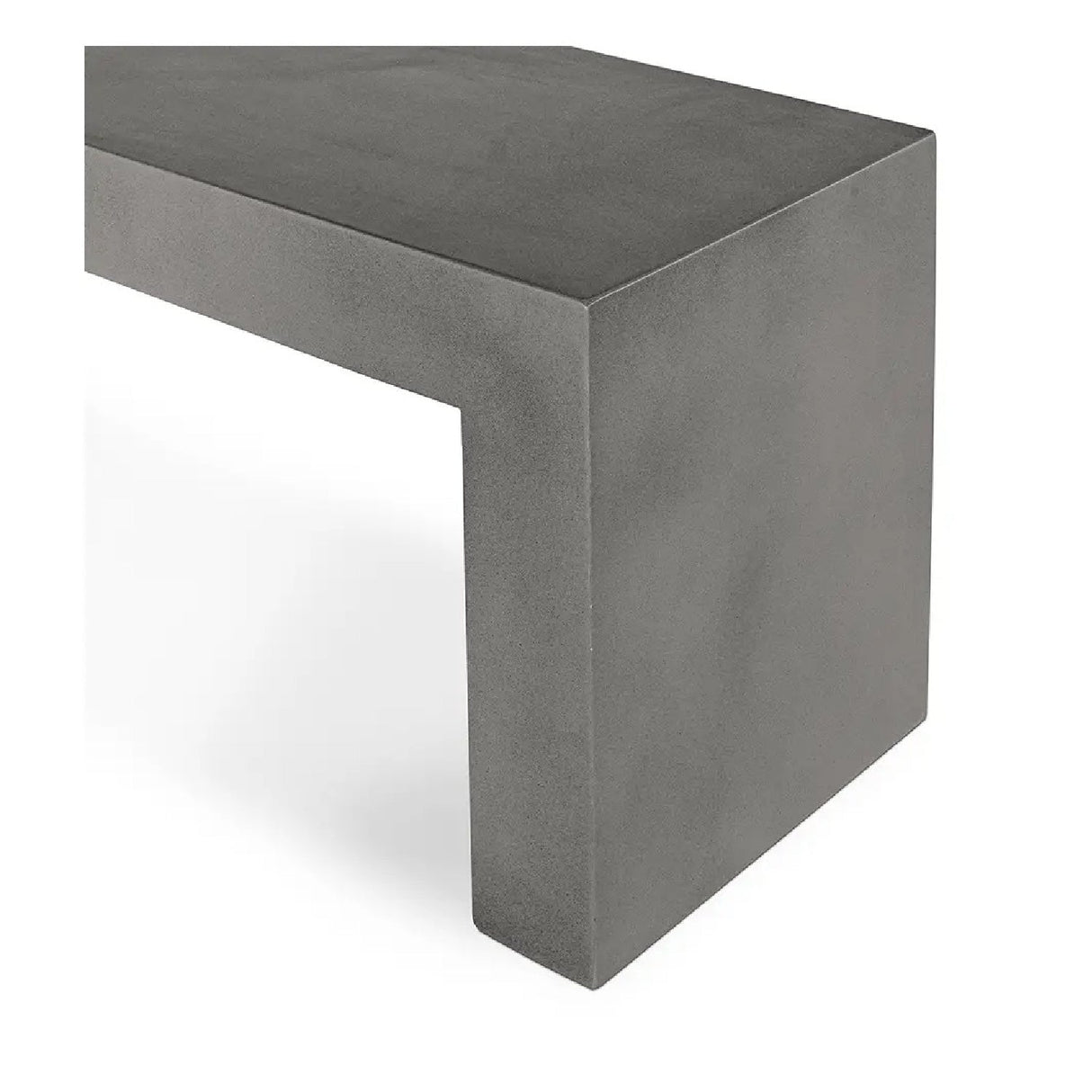 Modern European furniture - 3-Seater Concrete Indoor/Outdoor Bench - www.oroa.com