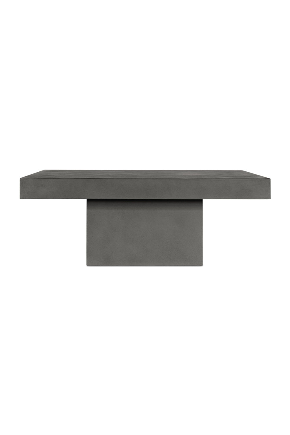 Gray Concrete Outdoor Coffee Table | Novi Living Maxima | Oroa.com