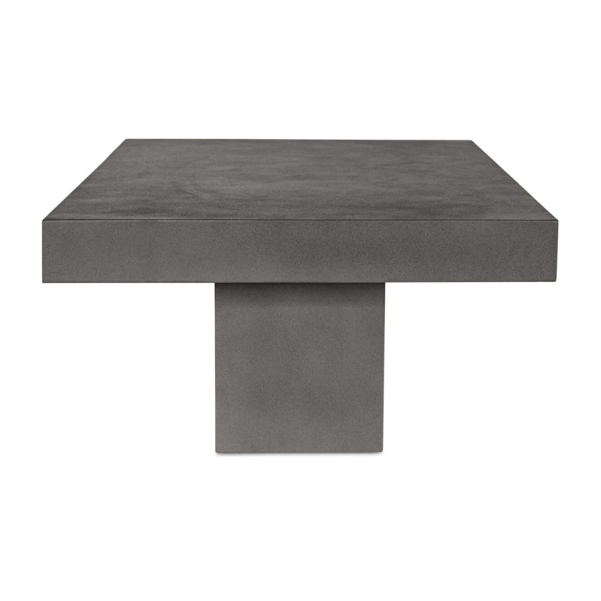 Modern European furniture - Gray Concrete Outdoor Coffee Table - www.oroa.com | Oroa.com