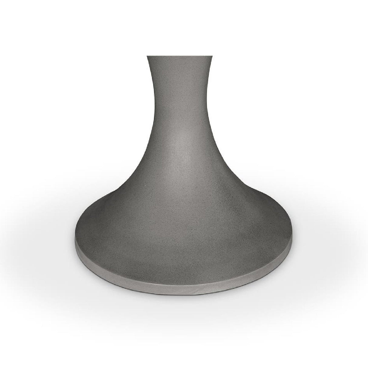 Modern European furniture - Gray Pedestal Outdoor Dining Table - www.oroa.com