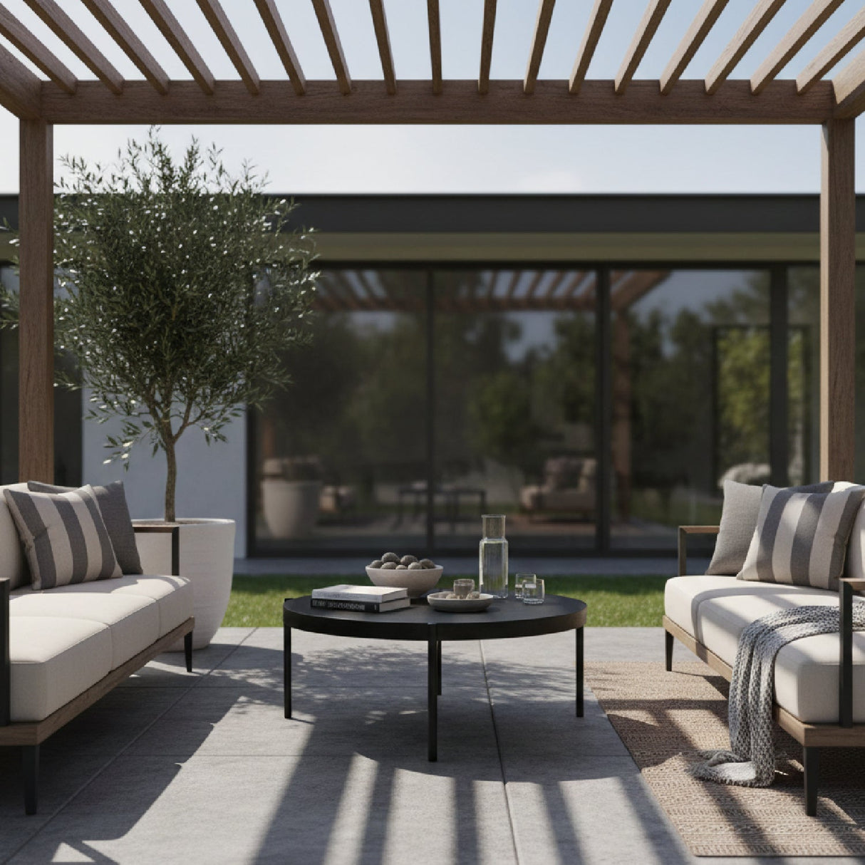 Modern European furniture - Modern Indoor/Outdoor Coffee Table - www.oroa.com