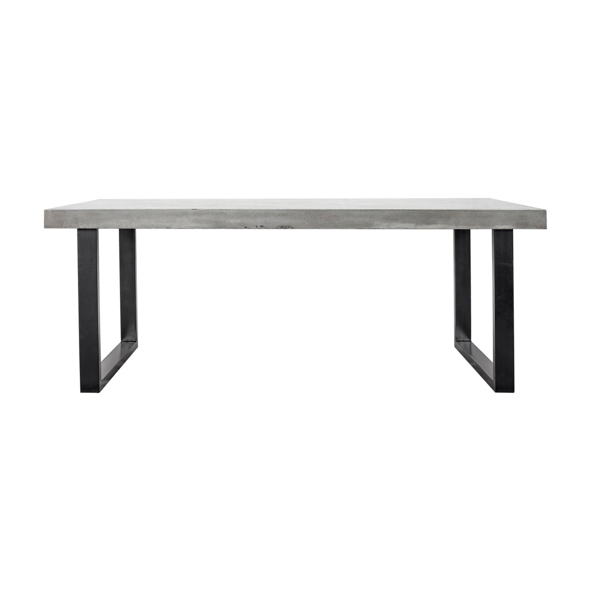 Modern European furniture - Gray Cement Indoor/Outdoor Dining Table L - www.oroa.com