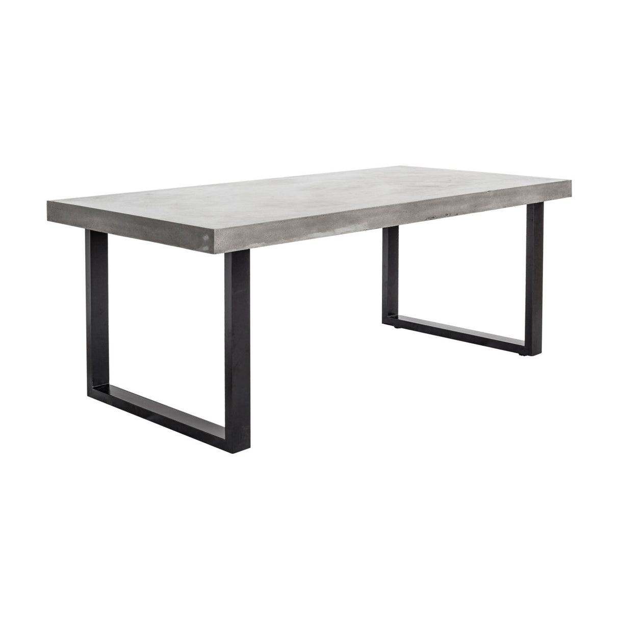 Modern European furniture - Gray Cement Indoor/Outdoor Dining Table L - www.oroa.com