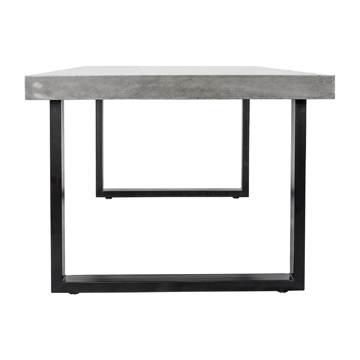 Modern European furniture - Gray Cement Indoor/Outdoor Dining Table L - www.oroa.com