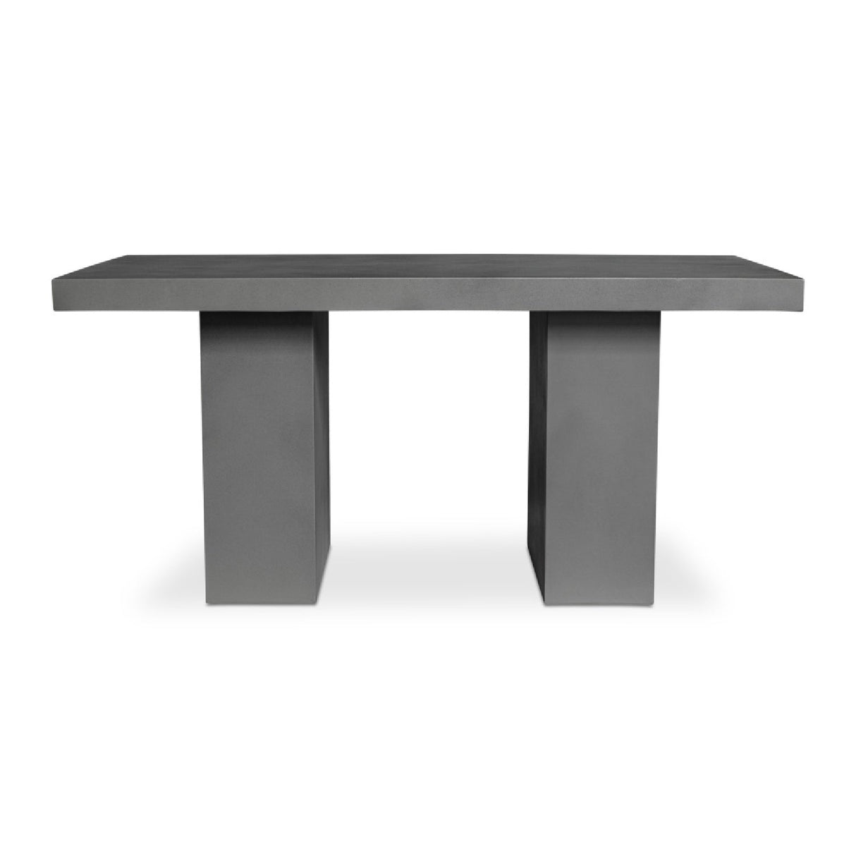 Modern European furniture - Pillar-Legged Indoor/Outdoor Dining Table - www.oroa.com